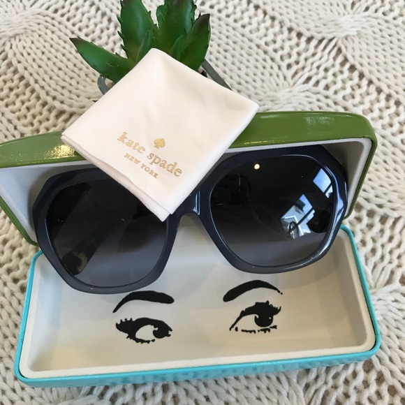 {Kate Spade} Kaysie F/S XP89O Sunglasses Gray - Picture 6 of 7